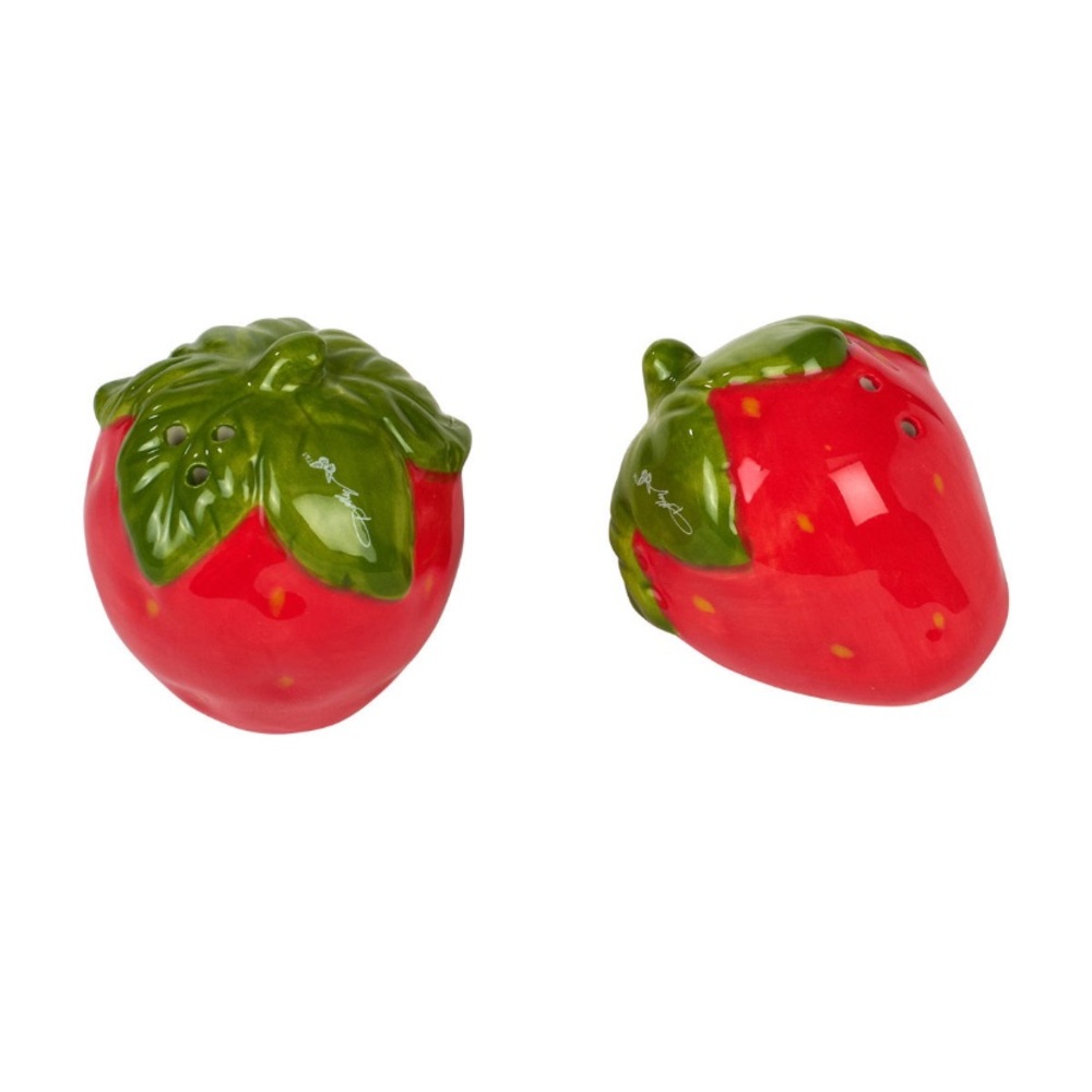 Dolly Parton Strawberry Salt and Pepper Shaker Set Dolly
